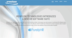 Desktop Screenshot of ironflow.com